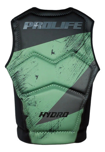 Colete Salva Vidas Homologado Marinha Hydro Citrus Pro Life Verde