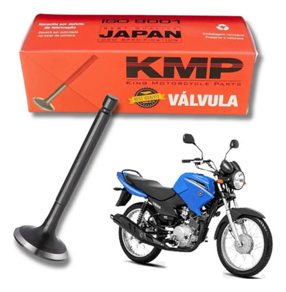 Válvula de Admissão KMP Yamaha Factor 125 2000 a 2016 Xtz 125 2003 a 2016