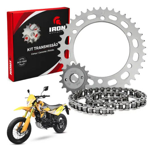 Kit Relação Iron sem Retentor Sundown Stx 200 Motard 2006 a 2011 520H 106L 36/12T