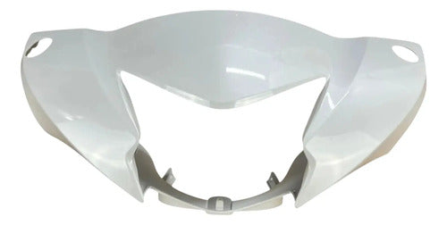 Capa do Farol Paramotos Honda Biz 125 2025 a 2026 Branco Perolizado