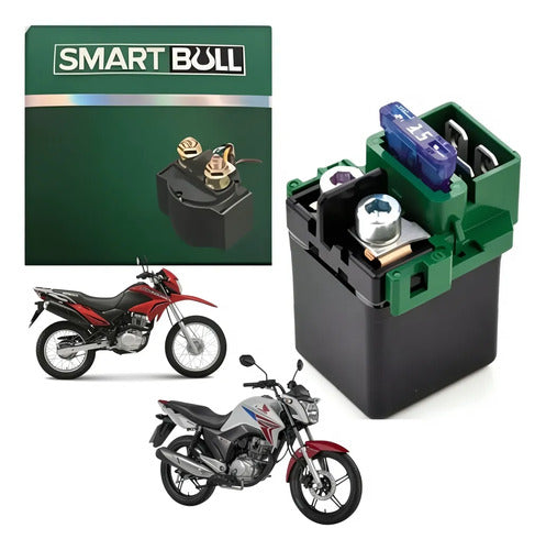 Relé de Partida Smartfox Honda Cg Bros 150 Titan Xre 300 Cb 300r Cb 250f Twister 12V