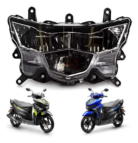 Farol Bloco Óptico Yamaha Neo 125 2020 a 2025