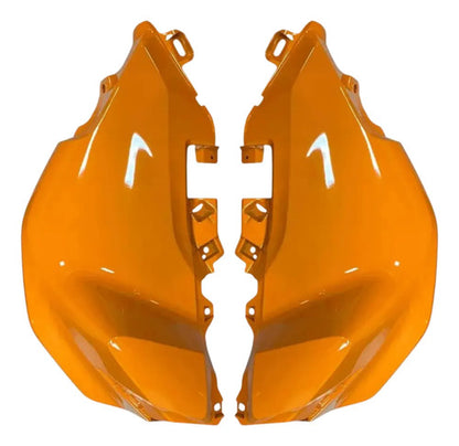 Par de Capas do Tanque Paramotos Honda Cg 160 Titan 2025 em diante Laranja