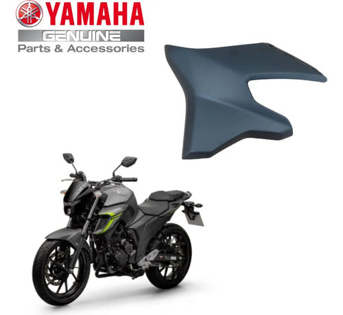 Guia de Ar Aba do Tanque Esquerda Yamaha Fazer Fz25 250 2018 a 2024 Preto Fosco