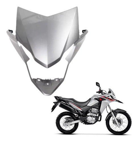 Suporte do Farol Paramotos Honda Xre 300 2020 a 2021 Prata