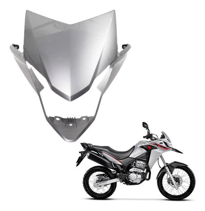 Suporte do Farol Paramotos Honda Xre 300 2020 a 2021 Prata