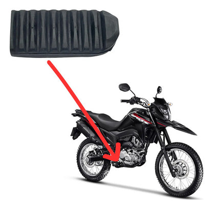 Borracha da Pedaleira Dianteira Paramotos Honda Bros 160 Xre 190
