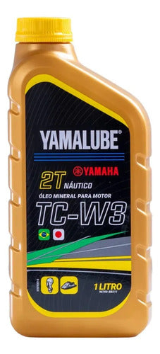 Óleo de Motor Yamalube Super Náutico TC-W3 Mineral 2T 1 Litro