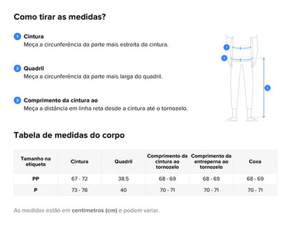 Calça Térmica Segunda Pele Curtlo Thermoskin Feminina Preto Tamanho PP