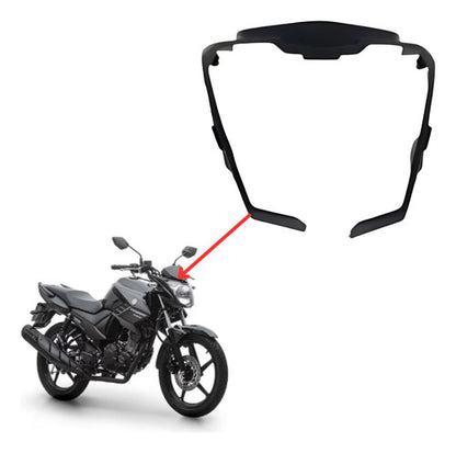 Carenagem Interna do Farol Yamaha Fazer 150 2014 a 2025 Preto