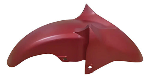 Paralama Dianteiro Yamaha Fazer Fz25 250 2018 a 2023 Vermelho Fosco