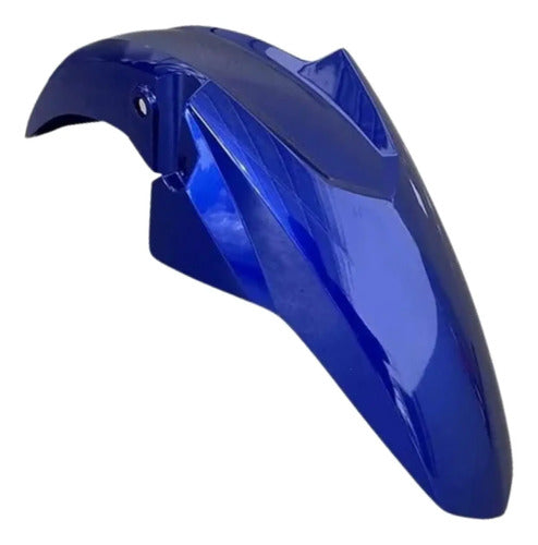 Paralama Dianteiro sem Suporte Paramotos Honda Cg 160 Fan 2022 a 2024 Azul