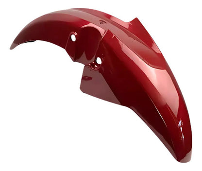 Paralama Dianteiro sem Suporte Paramotos Honda Cg 160 Titan 2022 a 2024 Vermelho Perolizado