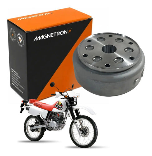 Volante do Magneto Magnetron Honda Cg 125 Titan 2002 a 2004 Bros 125 2003 a 2005 Xlr 125 2001 a 2002