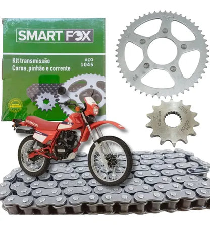 Kit Relação Smartfox sem Retentor Honda Xls 125 1987 a 1995 428H 126L 56/14T