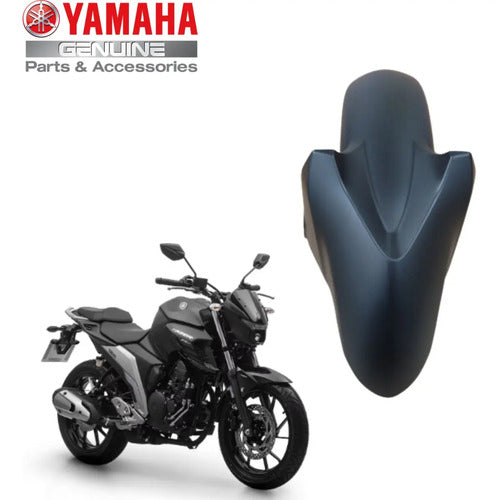 Paralama Dianteiro Yamaha Fazer Fz25 250 2018 a 2025 Preto Fosco