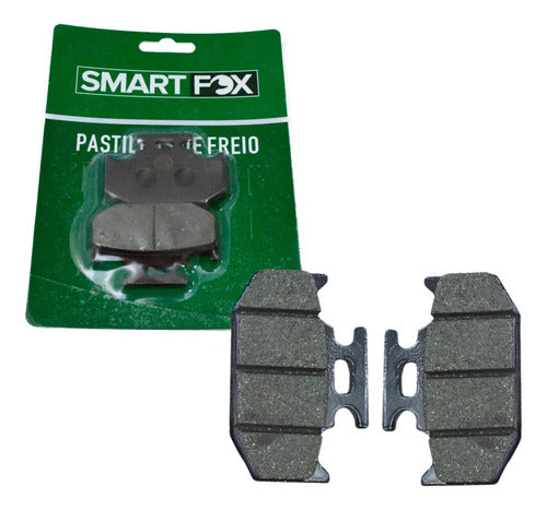 Pastilha de Freio Traseira Smartfox Yamaha Crosser 150 Lander Fazer Ténéré 250
