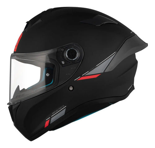 Capacete MT Helmets Targo S Solid Preto Fosco