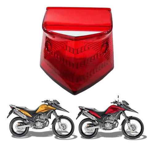 Lente da Lanterna Traseira Paramotos Honda Xre 300 2009 a 2015 Cb 300r Vermelho