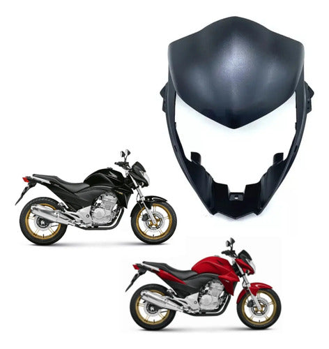 Suporte do Farol Paramotos Honda Cb 300r 2009 em diante Preto