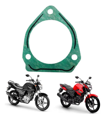 Junta da Tampa Lateral do Cabeçote Yamaha Fazer Crosser 150 2014 em diante Factor 150 2016 em diante