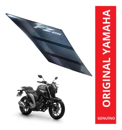 Adesivo da Aba do Tanque Direita Yamaha Fazer Fz25 250 2022 a 2023 Preto Fosco