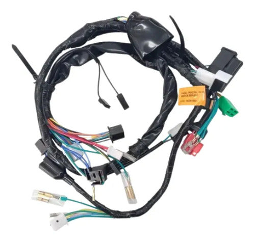 Fiação Chicote Elétrico Principal Magnetron Honda Cg 125 Fan 2009 a 2011 Partida Elétrica