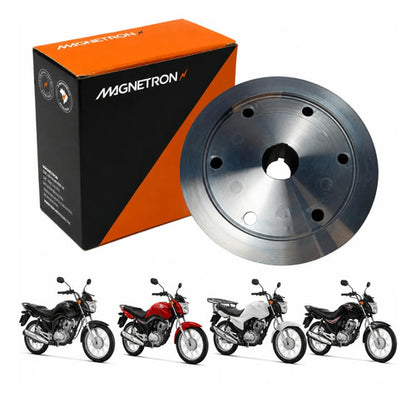 Volante do Magneto Magnetron Honda Cg Bros 150 160 Titan Fan Start Cargo Xre 190