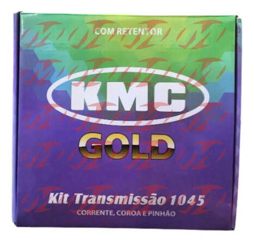 Kit Relação KMC com Retentor Yamaha Lander 250 2009 a 2024 Ténéré 250 2011 a 2019 520UO 106L 40/13T