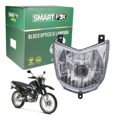 Farol Bloco Óptico sem Lâmpada Smartfox Yamaha Lander 250 2007 a 2018
