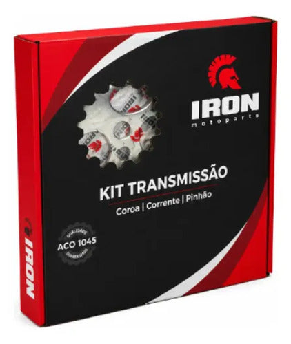 Kit Relação Iron sem Retentor Dafra Kansas 150 2008 em diante 428H 120L 39/15T