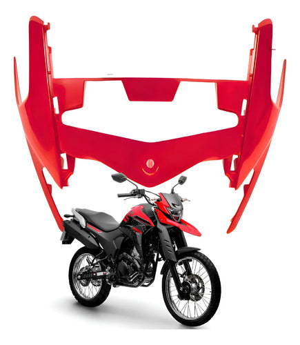 Carenagem do Farol Paramotos Yamaha Lander 250 2020 a 2024 Vermelho