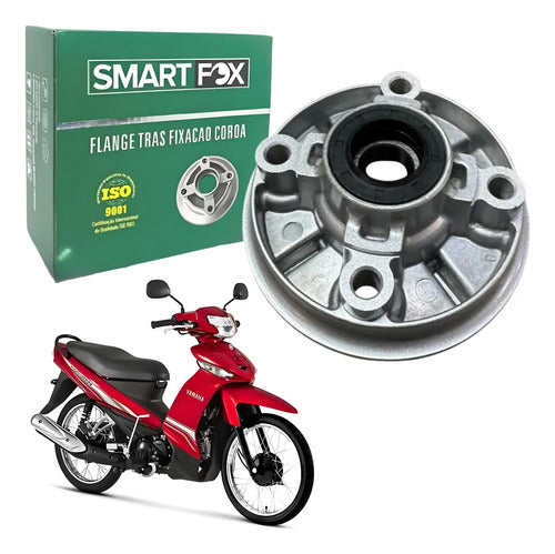 Flange da Coroa com Retentor e Rolamento Smartfox Yamaha Crypton 115 2009 em diante