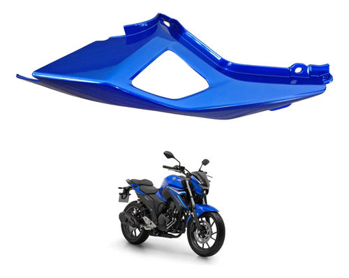 Rabeta Lateral Direita Yamaha Fazer Fz15 150 Fz25 250 Azul Metálico