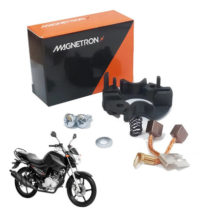Suporte de Escovas do Motor de Partida Magnetron Yamaha Factor 125 Fazer Factor Crosser 150 Nmax 160