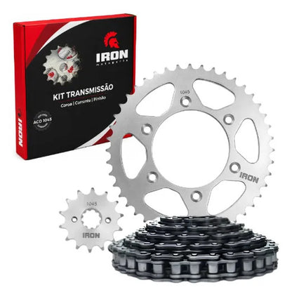 Kit Relação Iron sem Retentor Honda Crf 230f 2007 em diante 520H 110L 50/13T