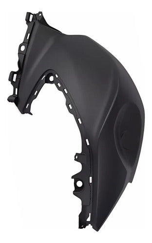 Capa do Tanque Direita Yamaha Fazer Fz25 250 2018 a 2024 Preto Fosco
