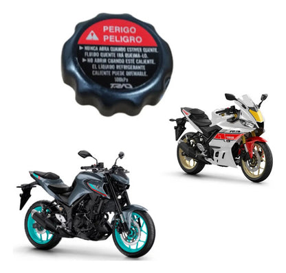 Tampa do Radiador Yamaha Mt-03 Yzf-R3 2017 a 2024