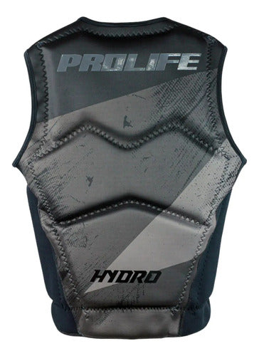 Colete Salva Vidas Homologado Marinha Hydro Citrus Pro Life Grafite