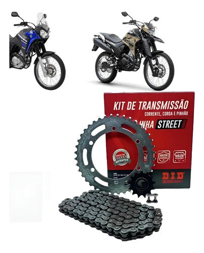 Kit Relação DID Street com Retentor Yamaha Lander Ténéré 250 520VD 106L 40/13T