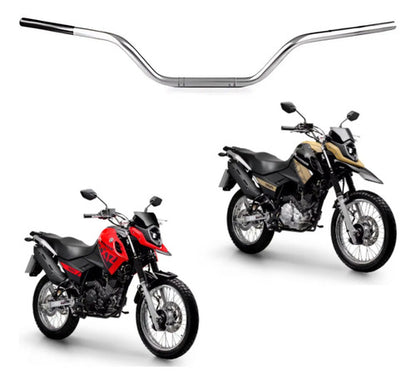Guidão Yamaha Crosser 150 2014 a 2025 Prata