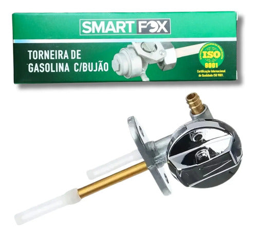 Torneira de Combustível com Bujão Smartfox Yamaha Factor 125 2000 a 2016