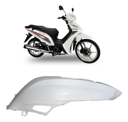 Rabeta Lateral Direita Iron Shineray Jet 50 2012 a 2019 Branco