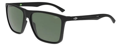 Óculos Solar Mormaii Hawaii Magnetic M0181a1471 Lente Verde Cor Preto Retangular Verde-escuro