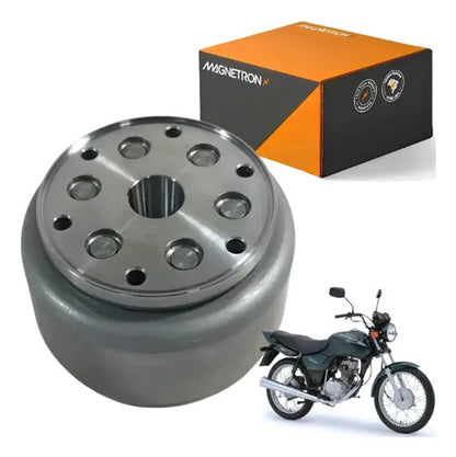 Volante do Magneto Partida Elétrica Magnetron Honda Cg 125 Titan 1999 a 2002