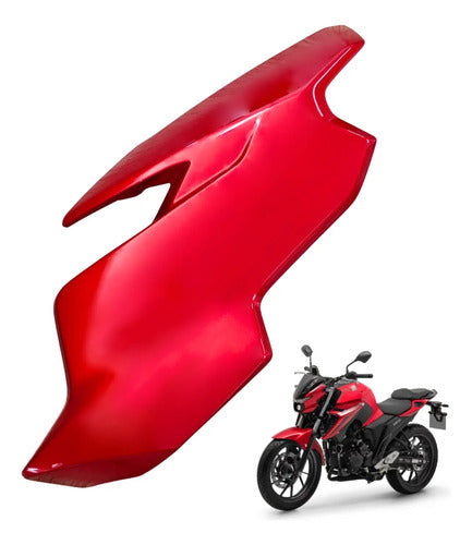 Bananinha Carenagem Lateral do Farol Direita Yamaha Fazer Fz25 250 2025 em diante Vermelho Metálico