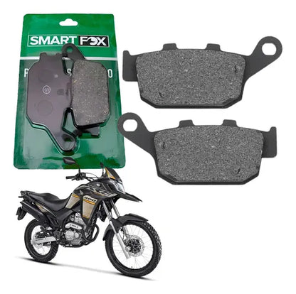 Pastilha de Freio Traseira Smartfox Honda Xre 300 Cb 600f Hornet Cb 300r Yamaha Xj6 2008 a 2012