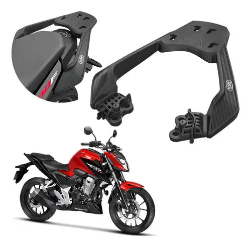 Suporte de Baú Bagageiro Scam Fiberforce Honda Cb 300f Twister 2023 em diante