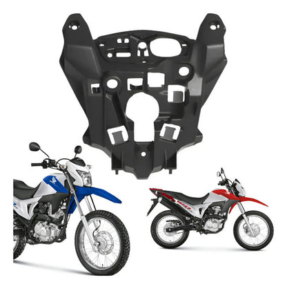 Carenagem Interna do Farol Paramotos Honda Bros 160 2015 a 2017 Preto