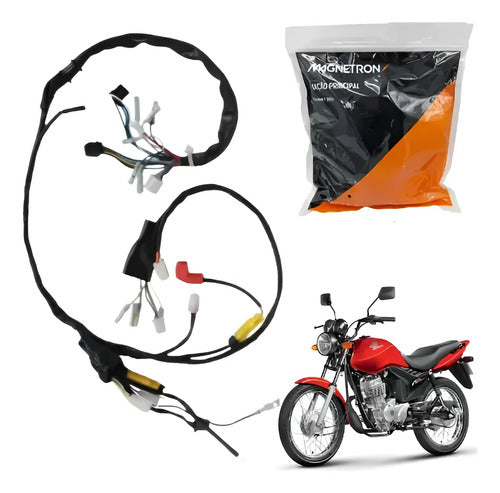 Fiação Chicote Elétrico Principal Magnetron Honda Cg 125 Fan 2005 a 2008